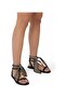 Carvela Sorrento Gem Stone Suede Women's Flat Shoes Sandals - 3