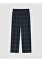 Quality Pieces from Çelebi Store Standard Fit Checkered Embroidered Men's Pajama Bottom - 3