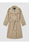 Double-Breasted Roba Collar Belted Women's Trench Coat from Uzg Store for Style Enthusiasts - 7