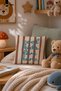 Cool Kids Live Here - Printed Colorful Children's Colorful Cover 43X43 cm - 2