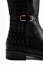 Essie Black Buckle Women's Boots - 4