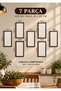 7 Piece Kitchen Is the Heart of the Home Painting Set 10X20 cm Frame Look Mdf Decorative Wall Painting - 2
