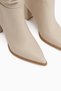Marcie Beige Women's Bellows Boots - 4