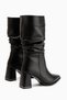 Marcie Black Women's Bellows Boots - 5
