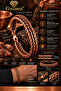 Men's and Women's Copper Bracelet - Herringbone Model Handcrafted Copper Bracelet Oxidized Model - 7