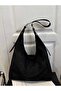 Fashionable Oversized Women's Tote Shoulder Bag, High-Quality Design Suede Women's Bag
