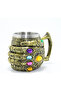 1 Piece Stainless Steel Thanos Hand Mug – Figured Design, Steel Mug, Thanos Hand Mug, 16*11 cm - 2