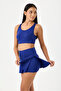 Women's Saks Bustier Shorts Skirted Strap Swimsuit Set Lycra - 2