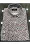 Regularfit Poplin Patterned Digital Print Men's Shirt 100% Cotton