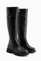 Rosalia Black Zippered Women's Boots - 3
