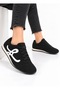 Nk Mi̇a Unisex Black Memory Insoles Orthopedic Daily Walking Sneaker Sports Shoes - 3