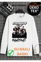 Manifest Better Zoktay Mina Esin Hilal Sueda Lidya Design Long Sleeve T-Shirt 100% Organic Cotton White