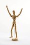 5 Pieces Wooden Sketch Mannequins – 30 cm Height, Artist Mannequin for Drawing and Modeling, Sketch Mannequin, Wooden Manikin - 2