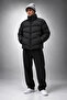 New Now Men's Winter Black Waterproof Inflatable Coat - 4