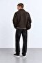 Plain Men's Cashmere Jacket Coat - 4