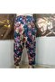 Authentic Village Salwar 100% Cotton Viscose Polka Dot Floral Pattern Comfortable Cut Women's Salwar with Net 36 -47 Sizes - 5