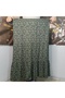 Elastic Waist 3-Layer Ruffle Viscose Fabric Skirt, Mevlana Long Cotton Skirt, Size 38-46 - 6