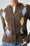 Baklava Patterned Cardigan - 2