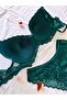 Lace Hollow Bra Panty Set - 2-Piece Women's Lingerie Set Without Sponge Wire - 3