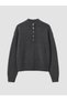 Özmarka New Season Anthracite Oversize Women's Knitwear Sweater - 5
