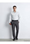 Esvab • Modern & Distinctive Slim Fit Long Sleeve Dobby Men's Shirt - 3