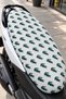 Crocodile patterned fabric jersey motorcycle seat cover - premium quality lycra jersey - washable