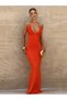Celaena Tri̇ko Long Dress - 2