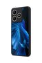 حافظة مقاومة للصدمات متوافقة مع هاتف Realme C61 مع حماية للكاميرا بنمط جلد الغزال - 3