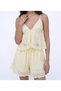 Yellow Brode Detailed Strappy Blouse - 2