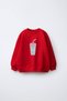 La'Ciel Paris Children's Red Drink Printed Sweatshirt