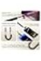 كابل شحن سريع 4 في 1 بقوة 240 واط - سلك بيانات حلزوني فائق السرعة مع منافذ USB-C وUSB-A وMicro - 2