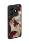 Spark 20 Compatible Burgundy Patterned Camera Protected Shockproof Case - 4