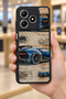 حافظة مقاومة للصدمات متوافقة مع هاتف Realme C61 مع حماية للكاميرا بنمط هايبروتومبيل - 6