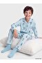Shirt Collar Boys' Pajama Set (W6) - 6