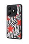 Spark 20 Compatible Zebra Patterned Camera Protected Shockproof Case - 2