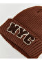 Esvab • Modern & Distinctive Nyc Embroidered Baby Boy Knitwear Beanie - 3