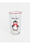 Penguin Printed Glass Cup 550 ml from Uzg Store for Style Enthusiasts - 2