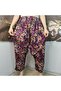 Authentic Village Salwar 100% Cotton Viscose Polka Dot Floral Pattern Comfortable Cut Women's Salwar with Net 36 -47 Sizes - 2