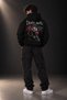 Death Note Ryuk Hoodie – Ryuk Printed Oversize Unisex Hooded Sweatshirt - 3