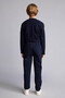 Gabardine Navy Blue Boys' Sweatpants T8850A6/Nv253 - 5