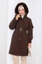 Women's Belted Nova Fabric Coat - 6