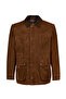 Ranger Men's Brown Oversize Suede Leather Jacket 26Wgd661710 - 4