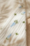Blue Carrot Patterned Fabric 100% Cotton Baby Boy Romper 3-6-9 Months - 4