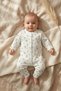 Blue Carrot Patterned Fabric 100% Cotton Baby Boy Romper 3-6-9 Months - 3