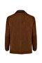 Ranger Men's Brown Oversize Suede Leather Jacket 26Wgd661710 - 3