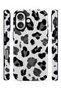iPhone 16 Compatible - Gray Leopard, Double Layer Cover, Glossy Surface Protective Case - 2