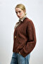 Stella Women's Sweater Burgundy - 4