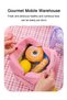 Lunch Bags,Lunch Bag for Women Men and Kids,Reusable Lunch Bags,Cute Cartoon Lunch Bags,with Bottle Holder and Side Pockets,Insulated Cooler Tote Bag - 7