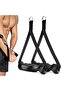 Heavy Duty Exercise Handles for Cable Machines and Resistance Bands,Pack of 2,Black