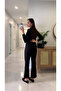 Panes Black Semi-Spanish Trousers - 2